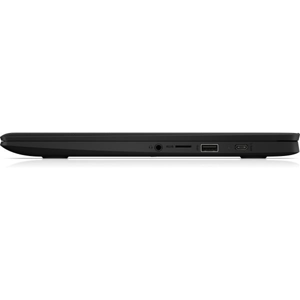 HP Chromebook 14 G7 N4500 35,6 cm (14") Touch screen Full HD Intel Celeron 8 GB LPDDR4x-SDRAM 64 GB eMMC Wi-Fi 6 (802.11ax) ChromeOS Nero