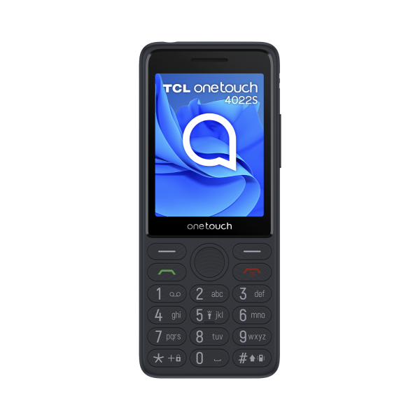 TCL Onetouch 4022s 7,11 cm (2.8") 75 g Grigio Telefono per anziani