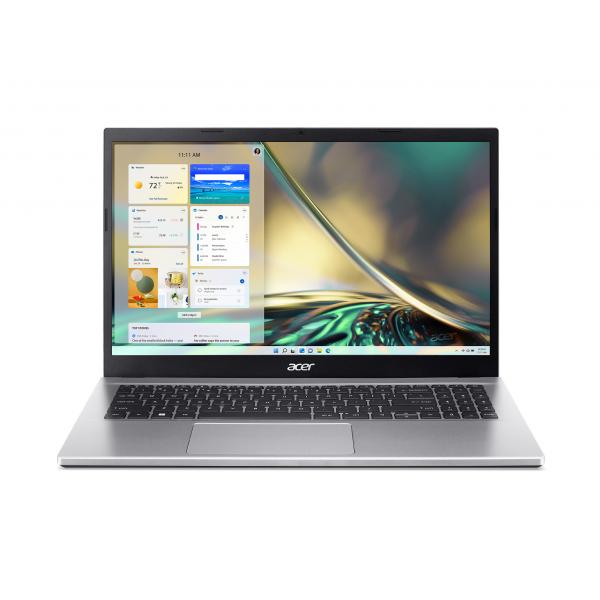 Acer Aspire 3 A315-59-71ZR Computer portatile 39,6 cm (15.6") Full HD Intel Core i7 i7-1255U 8 GB DDR4-SDRAM 512 GB SSD Wi-Fi 5 (802.11ac) Windows 11 Home Argento