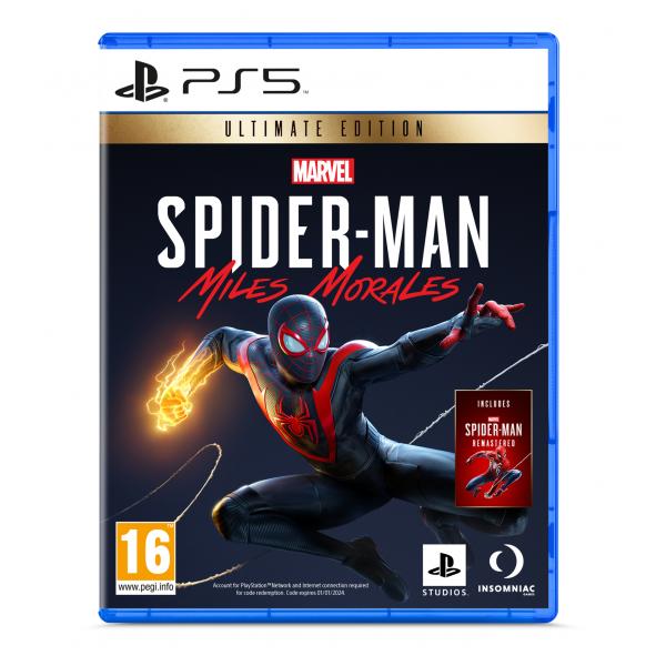 Sony Marvels Spider-Man: Miles Morales Ultimate Edition Tedesca, Inglese, ITA PlayStation 5