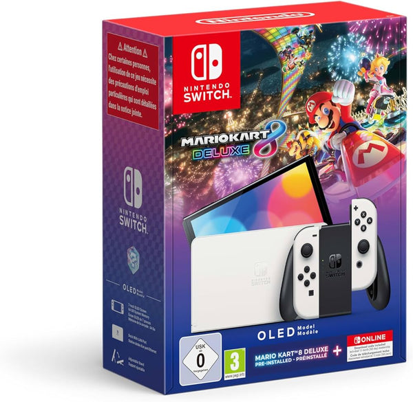 Scatena il Tuo Spirito Competitivo: Nintendo OLED con Mario Kart Deluxe in Offerta Esclusiva!