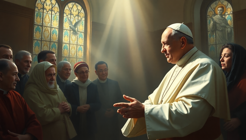 La Morte di Papa Francesco e i Rapporti di Pace tra le Nazioni