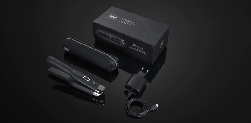 GHD Unplugged Piastra per capelli Caldo Nero