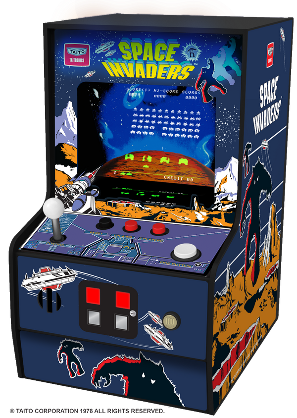 MY ARCADE MICRO PLAYER SPACE INVADERS 6.75" DGUNL-3279 - EUROBABYLON