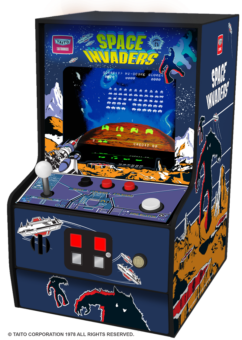 MY ARCADE MICRO PLAYER SPACE INVADERS 6.75" DGUNL-3279 - EUROBABYLON