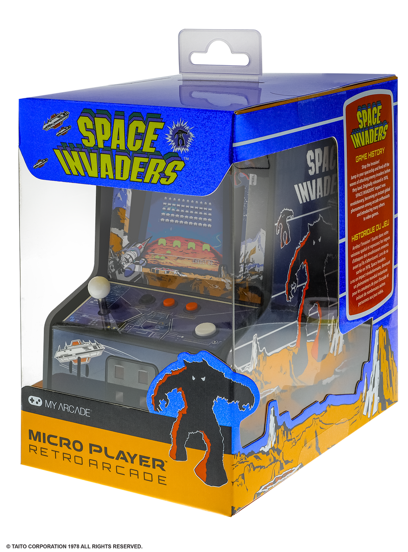 MY ARCADE MICRO PLAYER SPACE INVADERS 6.75" DGUNL-3279