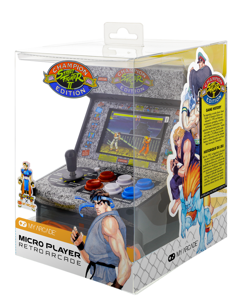 MY ARCADE MICRO PLAYER STREET FIGHTER 2 DGUNL-3283 - EUROBABYLON