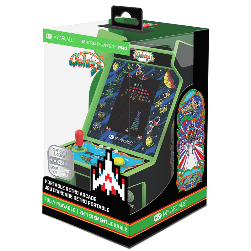 MY ARCADE MICRO PLAYER PRO GALAGA 2 GAMES DGUNL-4195 - EUROBABYLON