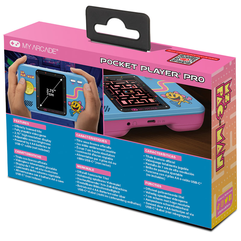 MY ARCADE POCKET PLAYER PRO MS PACMAN DGUNL-7010