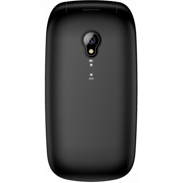 MaxCom MM816 6,1 cm (2,4 Zoll) 78 g Schwarzes Telefon für Senioren 