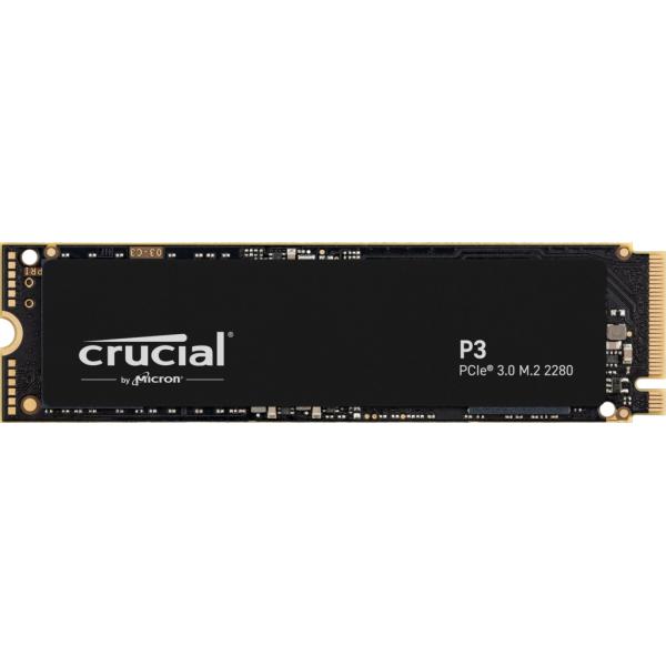 Crucial P3 M.2 2000 GB PCI Express 3.0 3D NAND NVMe - EUROBABYLON