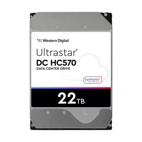 Western Digital Ultrastar DC HC570 disco rigido interno 22 TB 7200 Giri/min 512 MB 3.5" Serial ATA III - EUROBABYLON