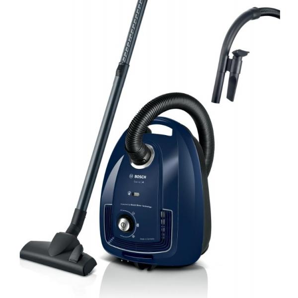 Bosch Serie 4 BGD38BU2 aspirapolvere a traino 4 L Aspiratore a cilindro Secco 600 W Sacchetto per la polvere - EUROBABYLON