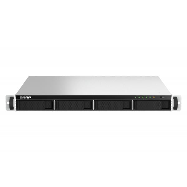 QNAP TS-464U-RP NAS Rack (1U) Intel Celeron N5095 8 GB QNAP Turbo System Nero - EUROBABYLON