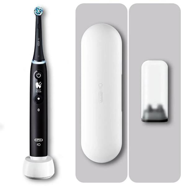 Oral-B iO Series 6 Adulto Spazzolino rotante Nero - EUROBABYLON