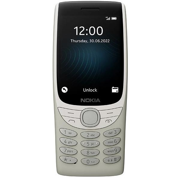 Nokia 8210 4G 7,11 cm (2.8") 107 g Sabbia Telefono cellulare basico