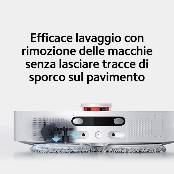 Xiaomi X10 Plus aspirapolvere robot Combi Bianco