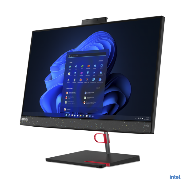 Lenovo ThinkCentre neo 50a Intel Core i5 60,5 cm (23.8") 1920 x 1080 Pixel 16 GB DDR5-SDRAM 512 GB SSD PC All-in-one Windows 11 Pro Wi-Fi 6 (802.11ax) Nero - EUROBABYLON