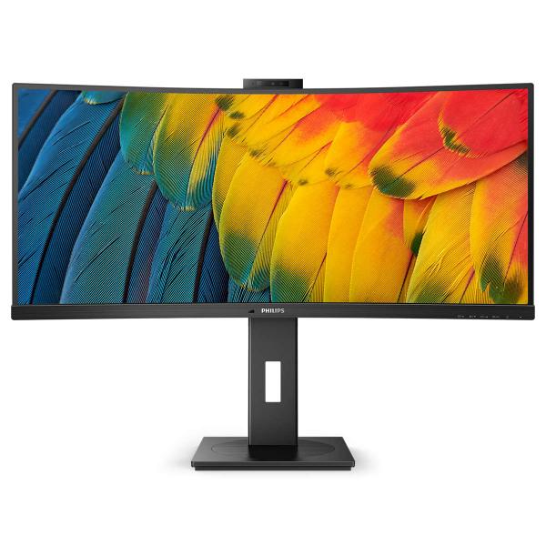 MONITOR PHILIPS LED 34" 21:9 CURVED 34B1U5600CH/00 3440x1440 4ms 350cd/m 50.000.000:1 2x5W MM Webcam RegH HDMI DP USB-C docking