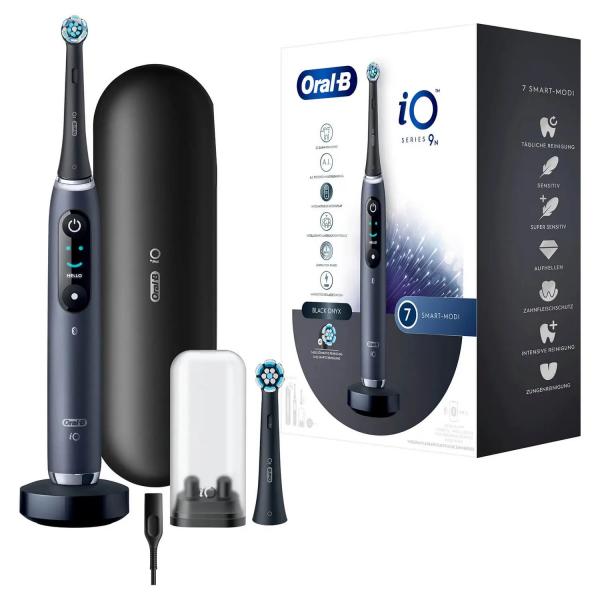 Oral-B iO Series 9N Adulto Spazzolino a vibrazione Nero - EUROBABYLON