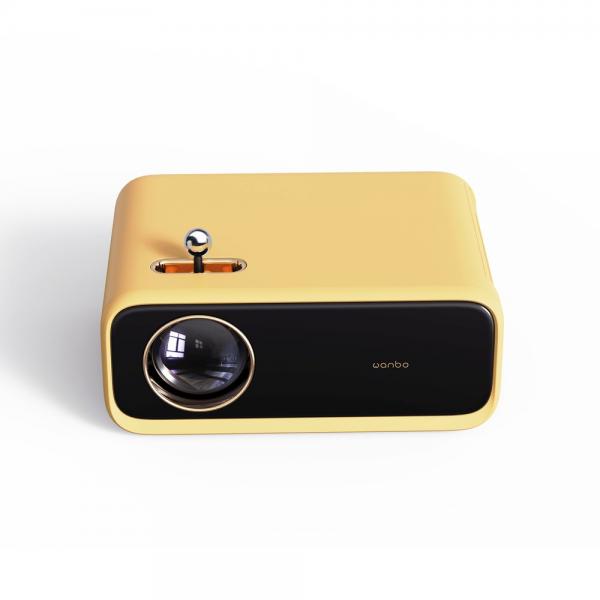 WANBO MINI XS01 proiettore per pellicole 200 ANSI lumen 800 x 480 Pixel Giallo