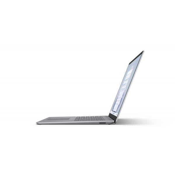 Microsoft Surface Laptop 5 i7-1255U Computer portatile 38,1 cm (15") Touch screen Intel Core i7 8 GB LPDDR5x-SDRAM 256 GB SSD Wi-Fi 6 (802.11ax) Windows 11 Home Platino - EUROBABYLON