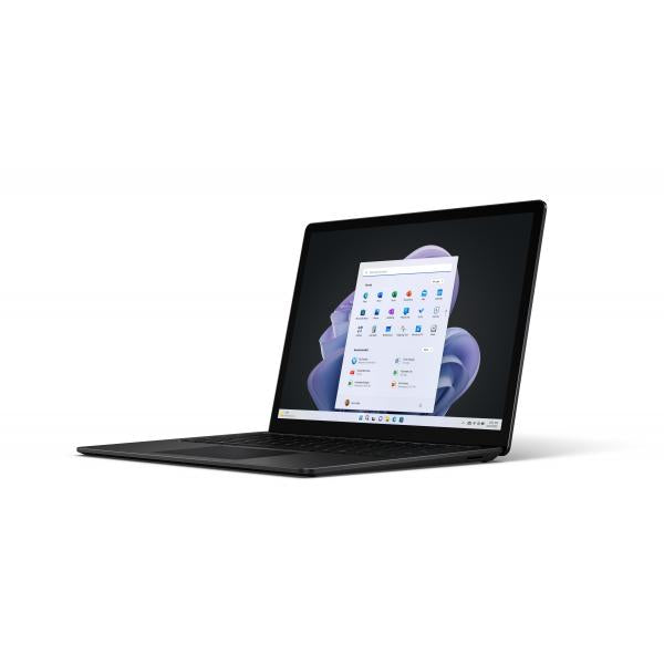 Microsoft Surface Laptop 5 i7-1255U Computer portatile 38,1 cm (15") Touch screen Intel Core i7 8 GB LPDDR5x-SDRAM 512 GB SSD Wi-Fi 6 (802.11ax) Windows 11 Home Nero - EUROBABYLON