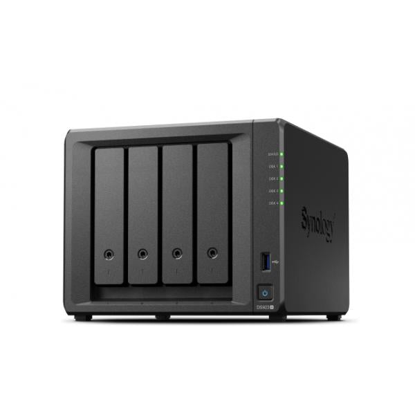 Synology DiskStation DS923+ server NAS e di archiviazione Tower AMD Ryzen R1600 4 GB DDR4L DiskStation Manager Nero