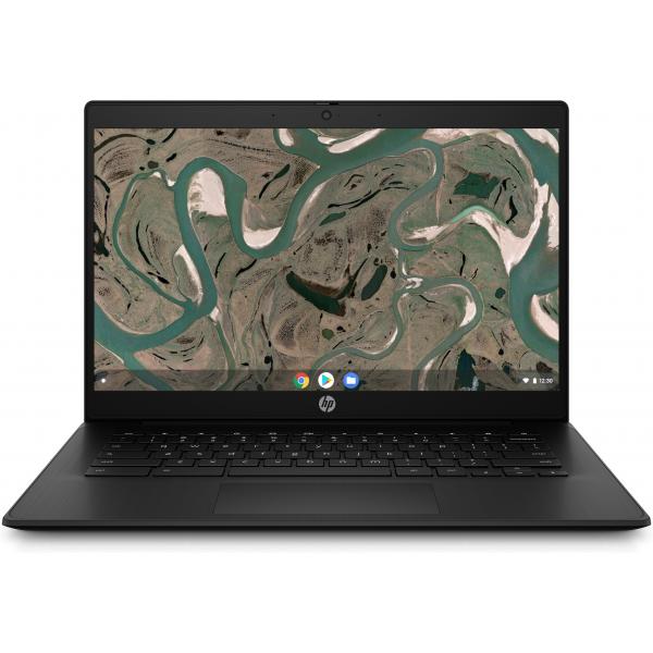 HP Chromebook 14 G7 N4500 35,6 cm (14") Touch screen Full HD Intel Celeron 8 GB LPDDR4x-SDRAM 64 GB eMMC Wi-Fi 6 (802.11ax) ChromeOS Nero - EUROBABYLON