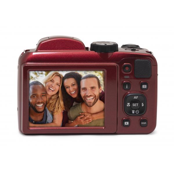 Kodak PIXPRO AZ255 1/2.3" Fotocamera compatta 16,35 MP BSI CMOS 4608 x 3456 Pixel Rosso