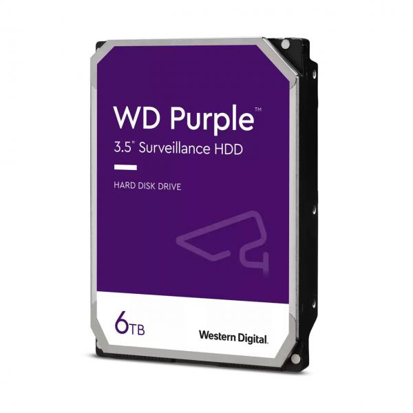 Western Digital WD64PURZ disco rigido interno 6 TB 5400 Giri/min 256 MB 3.5" Serial ATA III