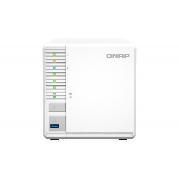 QNAP TS-364 NAS Tower Collegamento ethernet LAN Bianco N5095 - EUROBABYLON