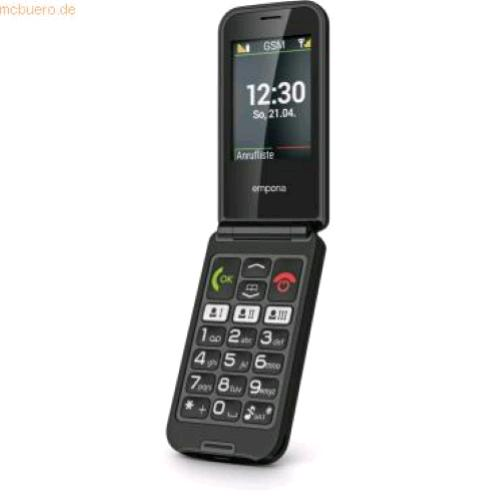 Emporia TALKglam 6,1 cm (2.4") 94 g Nero Telefono cellulare basico