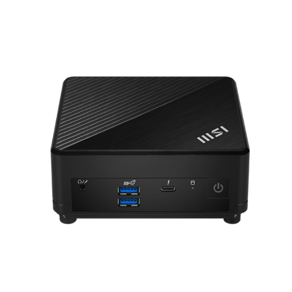 MSI Cubi 12M-005EU i3-1215U mini PC Intel Core i3 8 GB DDR4-SDRAM 256 GB SSD Windows 11 Home Nero - EUROBABYLON