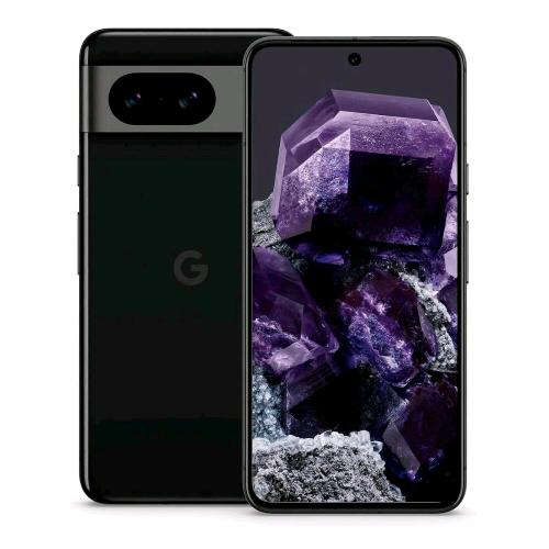 Google Pixel 8 : smartphone Android sbloccato con fotocamera avanzata, batteria con 24 ore di autonomia e sicurezza efficace - Nero ossidiana