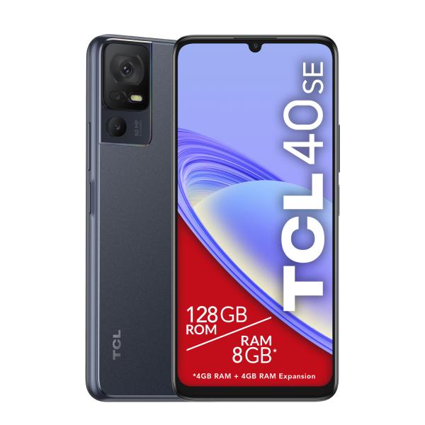 TCL 40 SE 17,1 cm (6.75") Doppia SIM Android 13 4G USB tipo-C 8 GB 128 GB 5010 mAh Grigio