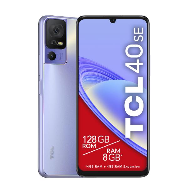 TCL 40 SE 17,1 cm (6.75") Doppia SIM Android 13 4G USB tipo-C 4 GB 128 GB 5010 mAh Porpora