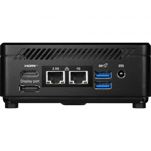 MSI Cubi 5 12M-002EU Intel Core i5 i5-1235U 8 GB DDR4-SDRAM 512 GB SSD Windows 11 Pro Mini PC Nero