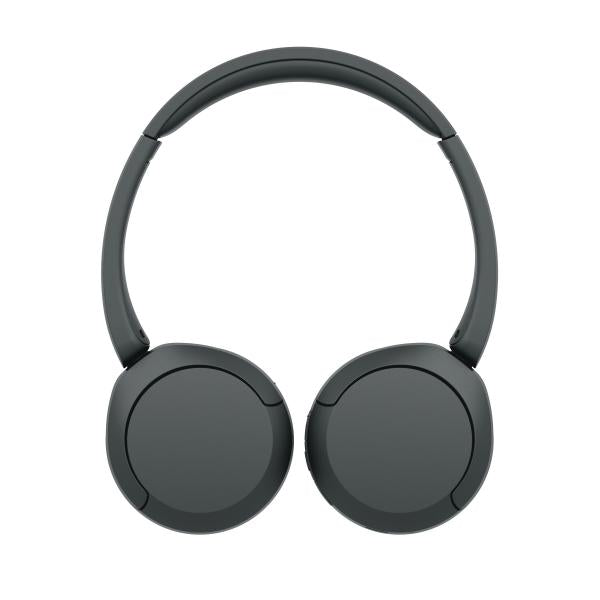 Sony Cuffie Bluetooth wireless WH-CH520 - Durata della batteria fino a 50 ore con ricarica rapida, stile on-ear - Nero