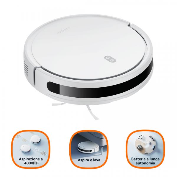 Xiaomi E10 robot vacuum cleaner 0.4 L Bagless White