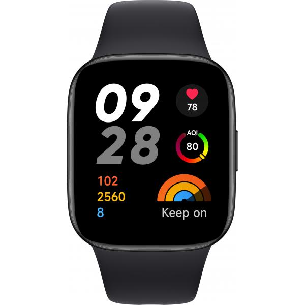 Xiaomi Redmi Watch 3 4,45 cm (1.75") AMOLED 42 mm Digitale 390 x 450 Pixel Touch screen Nero GPS (satellitare) - EUROBABYLON