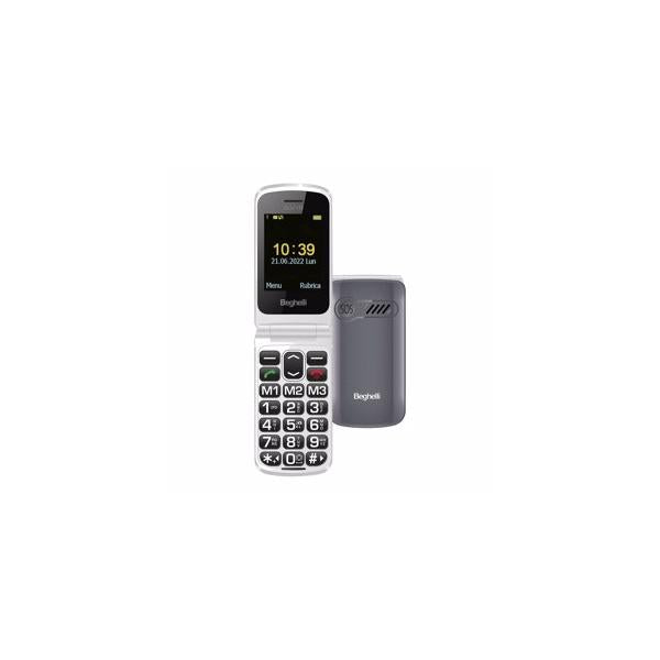 Beghelli Salvalavita Phone SLV18 6.1 cm (2.4") 88 g Silver Telephone for the elderly