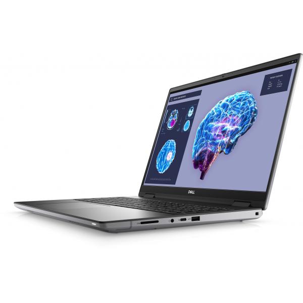 DELL Precision 7680 i7-13850HX Workstation mobile 40,6 cm (16") Full HD+ Intel Core i7 32 GB DDR5-SDRAM 1000 GB SSD NVIDIA RTX 2000 Wi-Fi 6E (802.11ax) Windows 11 Pro Grigio - EUROBABYLON