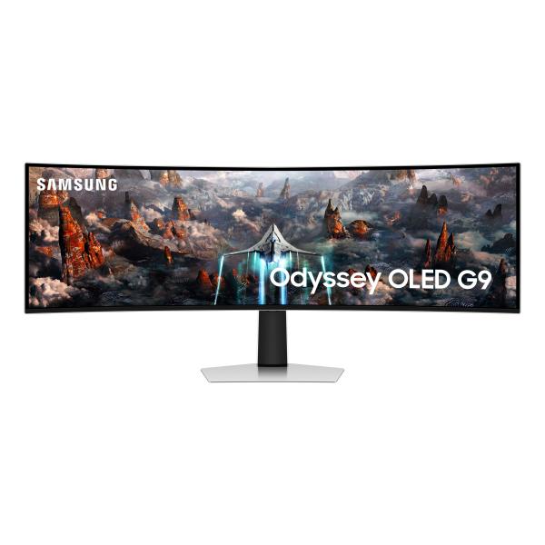 Samsung Odyssey Monitor Gaming OLED G9 - G93SC da 49'' Dual QHD Curvo