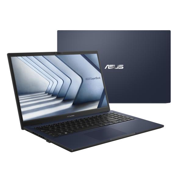 ASUS ExpertBook B1 B1502CBA-NJ1284 i5-1235U Notebook 39.6 cm (15.6") Full HD Intel Core i5 8 GB DDR4-SDRAM 512 GB SSD Wi-Fi 6 (802.11ax) Black