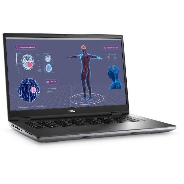 DELL Precision 7780 Intel Core i7 i7-13850HX Workstation mobile 43,9 cm (17.3") Full HD 32 GB DDR5-SDRAM 1 TB SSD NVIDIA RTX 3500 Ada Wi-Fi 6E (802.11ax) Windows 11 Pro Grigio - EUROBABYLON