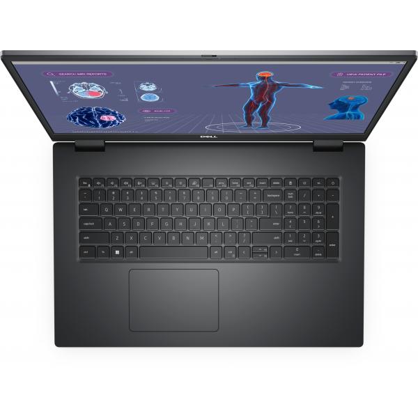 DELL Precision 7780 Intel Core i7 i7-13850HX Workstation mobile 43,9 cm (17.3") Full HD 32 GB DDR5-SDRAM 1 TB SSD NVIDIA RTX 3500 Ada Wi-Fi 6E (802.11ax) Windows 11 Pro Grigio - EUROBABYLON