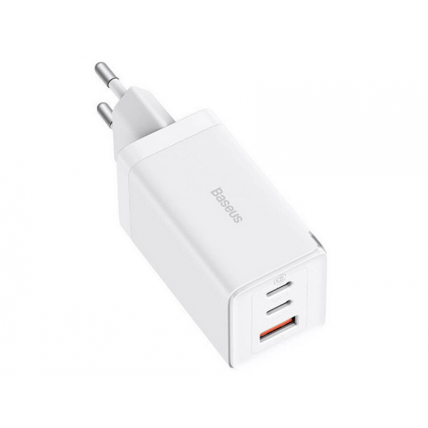 Baseus GaN5 Pro Universale Bianco AC, USB Ricarica rapida Interno - EUROBABYLON