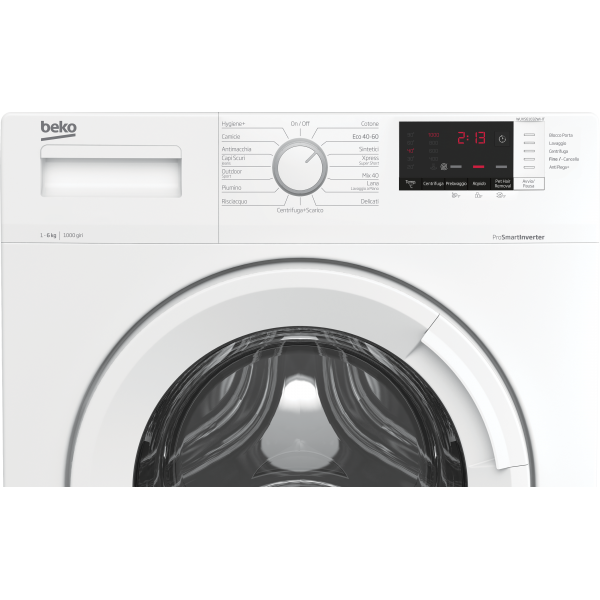 Beko WUXS61032WI-IT lavatrice Caricamento frontale 6 kg 1000 Giri/min Bianco - EUROBABYLON