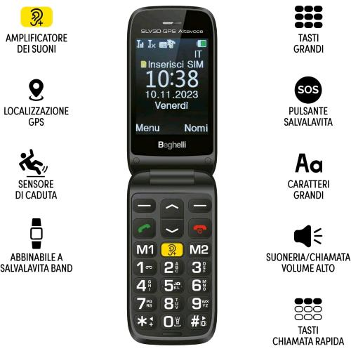 BEGHELLI SALVALAVITA PHONE 30 GPS ALTAVOCE